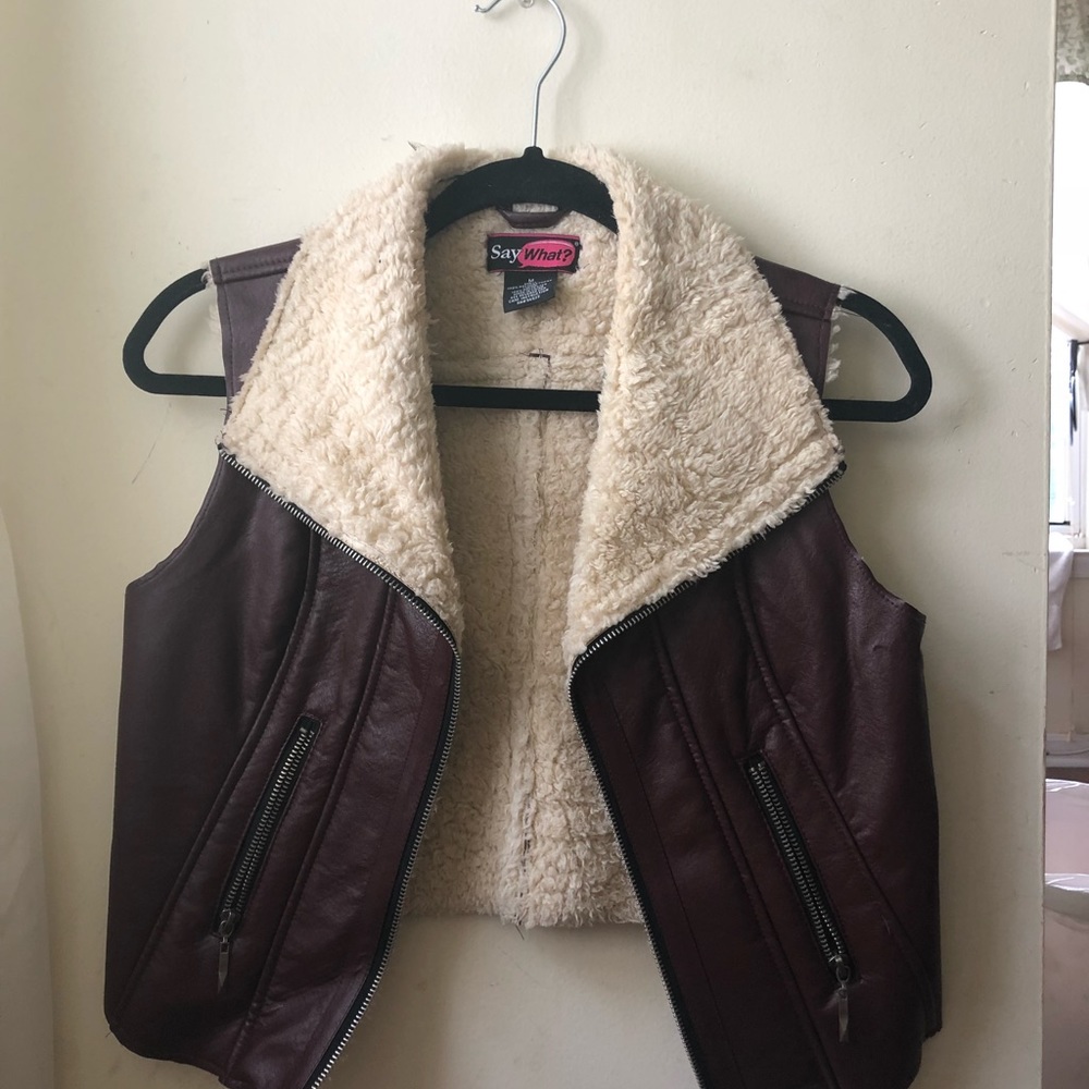 Leather jacket!